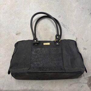 Valenchi‎ Black Leather Bag